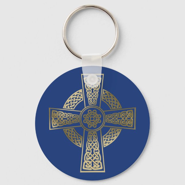Celtic cross keychain (Front)