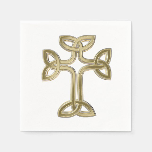 Celtic cross knot napkins (Front)