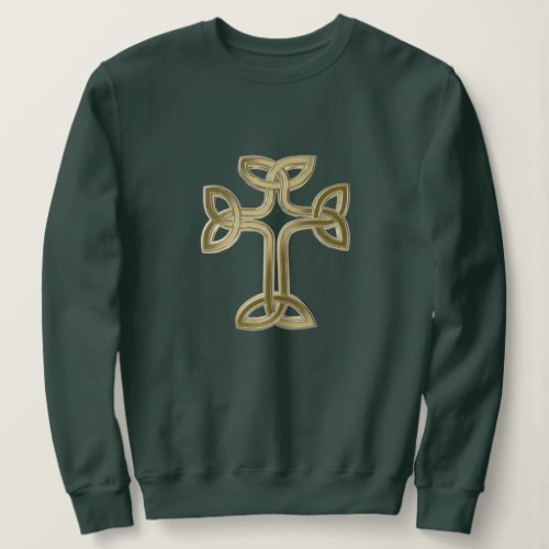 Celtic cross knot sweatshirt