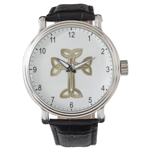 Celtic cross knot watch (Front)