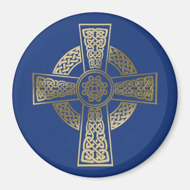 Celtic cross magnet (Front)