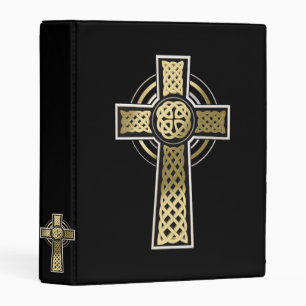 Celtic cross mini binder