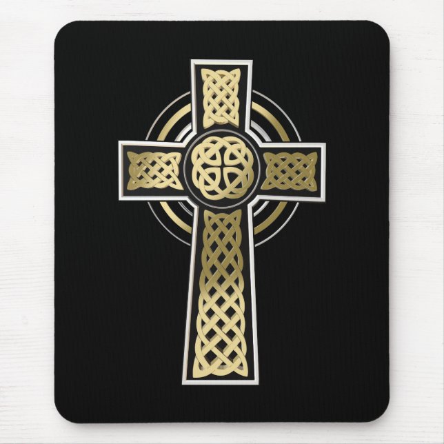 Celtic cross mouse pad (Front)