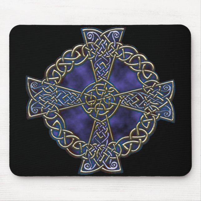 Celtic Cross Mousepad (Front)
