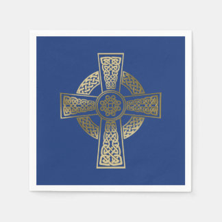 Celtic cross napkins