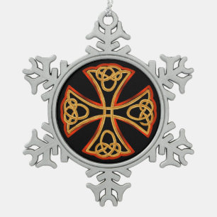 celtic cross ornament