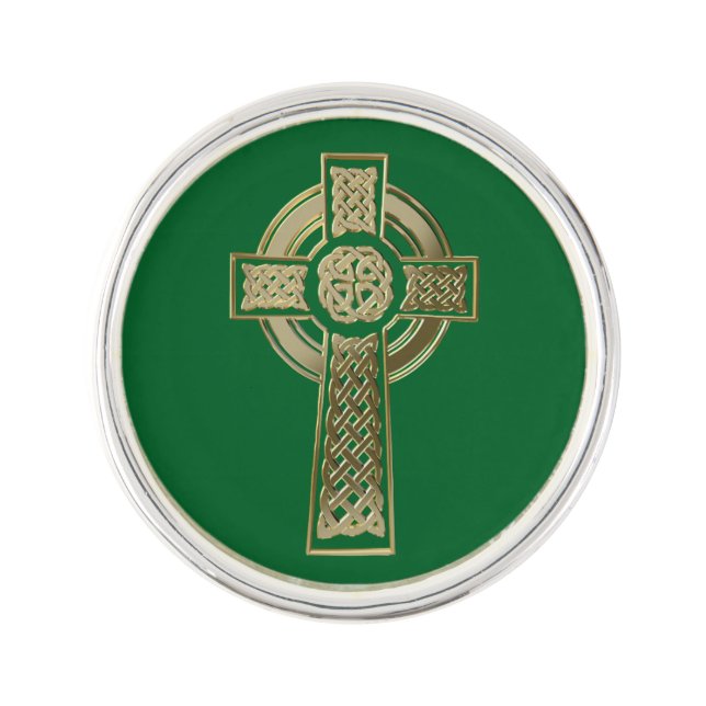 Celtic cross pin (Front)