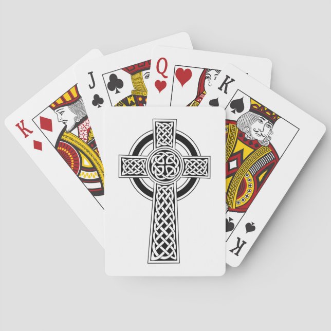 Celtic Cross Poker Cards (Back)