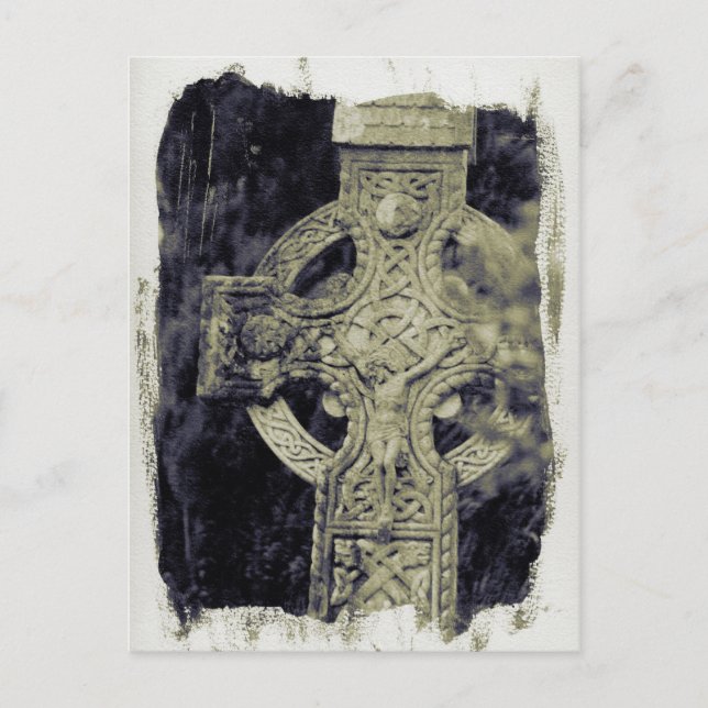 celtic cross postcard (Front)