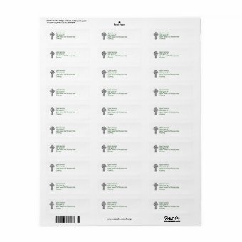 Celtic Cross - Return Address Labels 