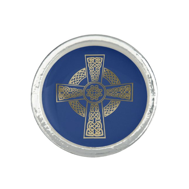 Celtic cross ring (Front)