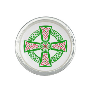Celtic cross ring