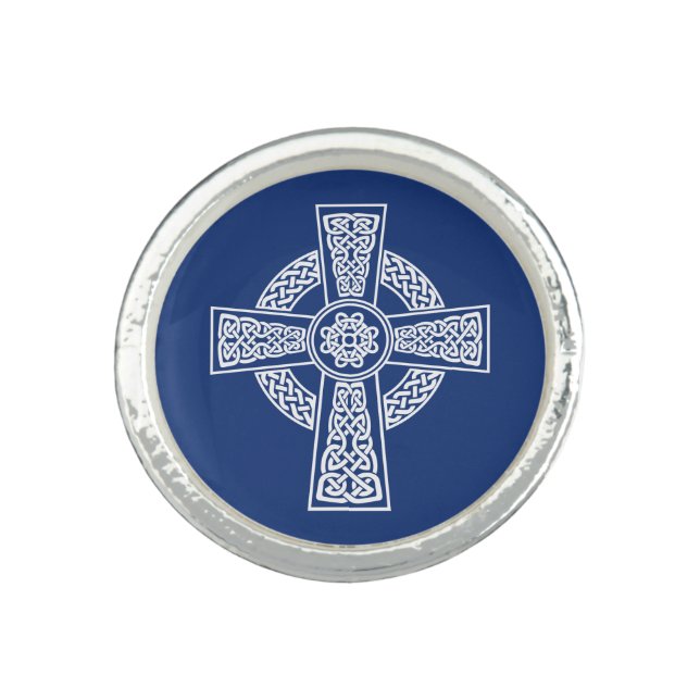 Celtic cross ring (Front)