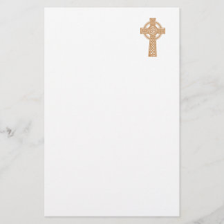Celtic Cross Stationery