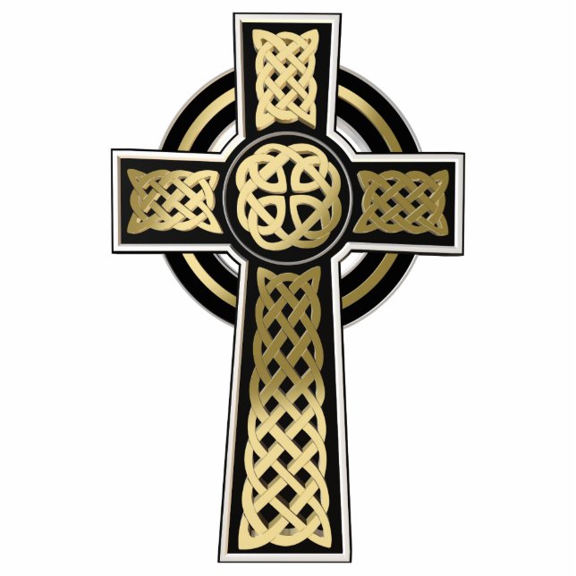 Celtic cross statuette (Front)