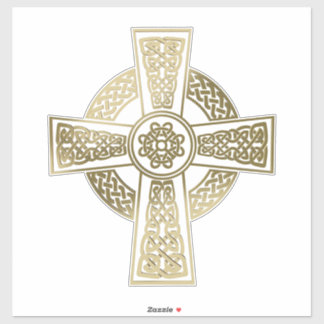 Celtic cross sticker