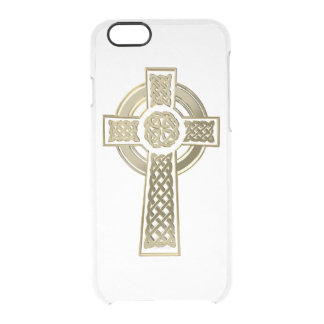 Celtic cross clear iPhone 6/6S case