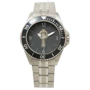 Celtic cross watch