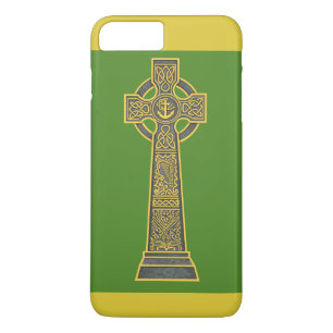 Celtic Cross with Harp iPhone 8 Plus/7 Plus Case