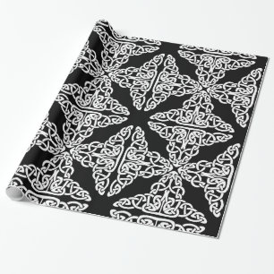 celtic cross wrapping paper