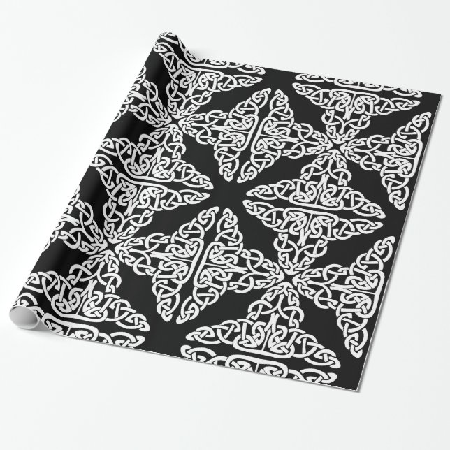 celtic cross wrapping paper (Unrolled)