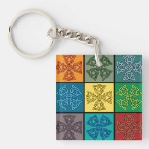 Celtic Crosses Keychain