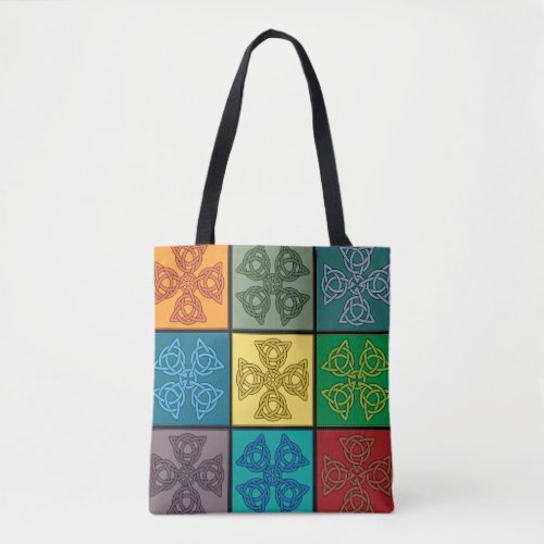 Celtic Crosses Tote Bag