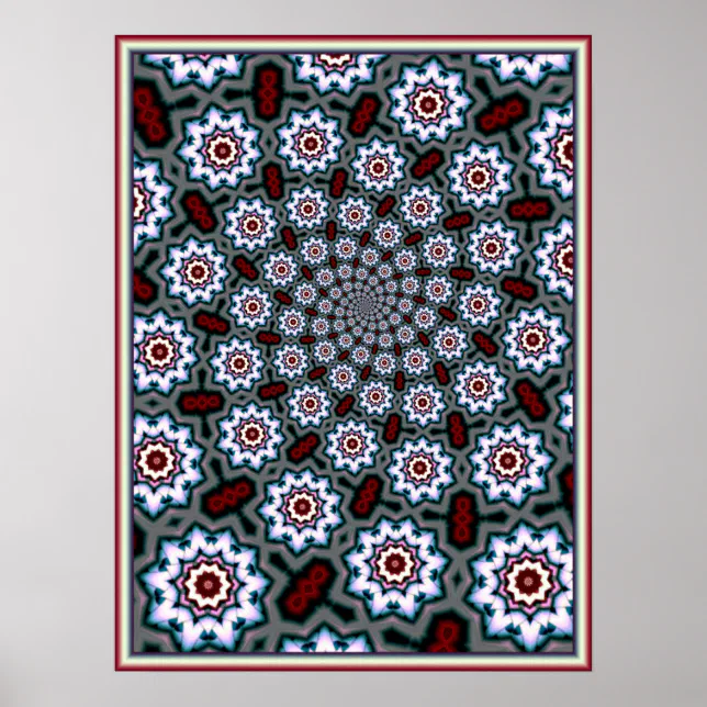 Celtic Patterns Poster Celtic Daisies Pattern Poster | Zazzle