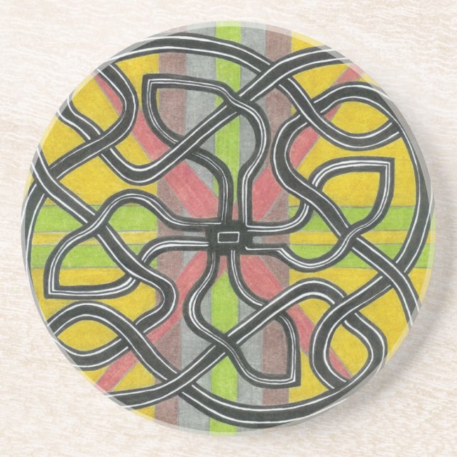 Celtic Desert | Customizable Coaster (Front)