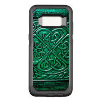 Celtic Design (1) Green OtterBox Commuter Samsung Galaxy S8 Case