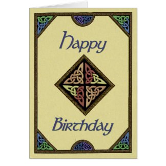 Happy Birthday In Celtic Gifts on Zazzle