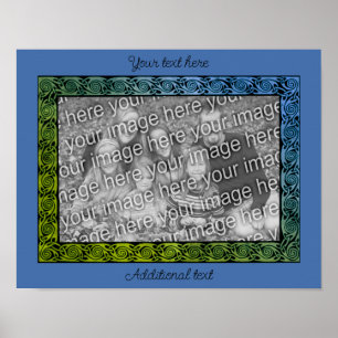 Celtic Design Frame Create Your Own Photo Poster