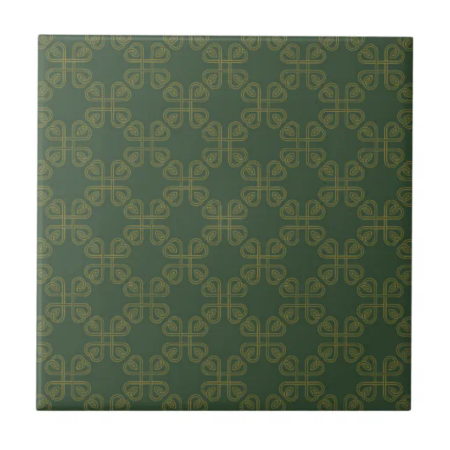 Celtic Design Pattern Ceramic Tile | Zazzle