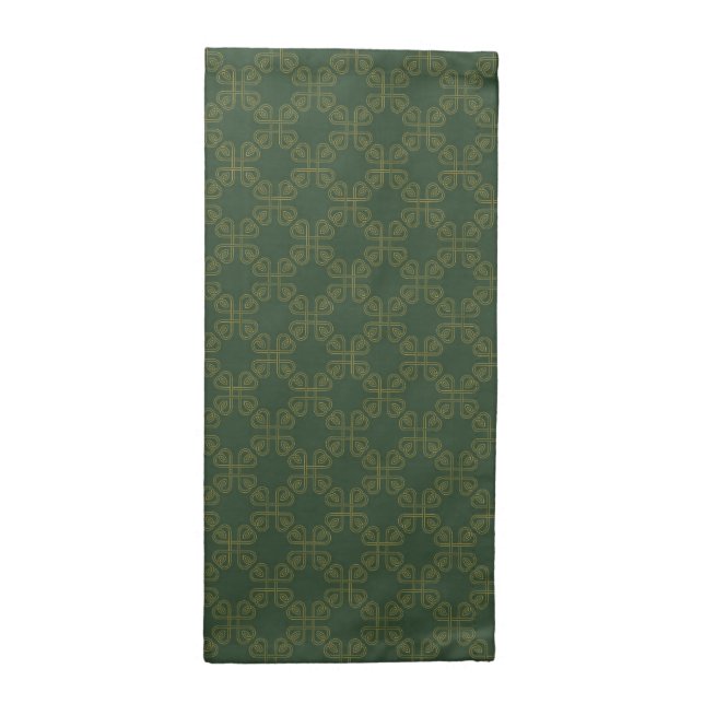 Celtic Design Pattern Cloth Napkin (Half Fold)