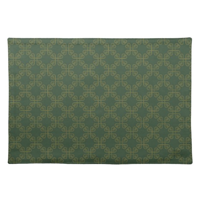 Celtic Design Pattern Cloth Placemat (Front)