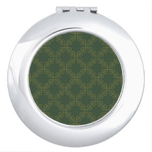 Celtic Design Pattern Compact Mirror