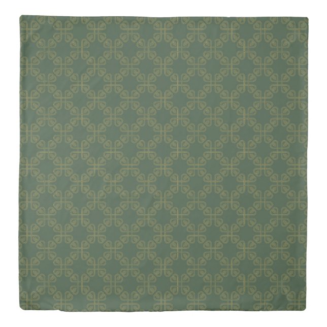 Celtic Design Pattern Duvet Cover (Front)