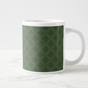 Celtic Design Pattern Giant Coffee Mug