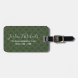 Celtic Design Pattern Luggage Tag
