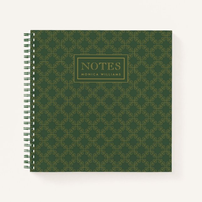 Celtic Design Pattern Notebook (Front)