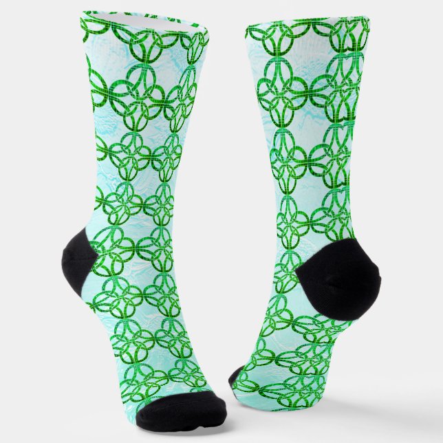 Celtic Design Socks (Angled)
