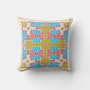 Celtic Donegal Reversible Throw Pillow