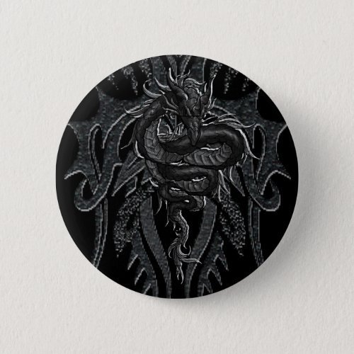 Celtic Dragon Button