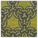 Celtic Dragon Chain in Dark Gold Fabric