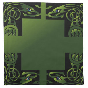 Celtic Dragon Cloth Napkin