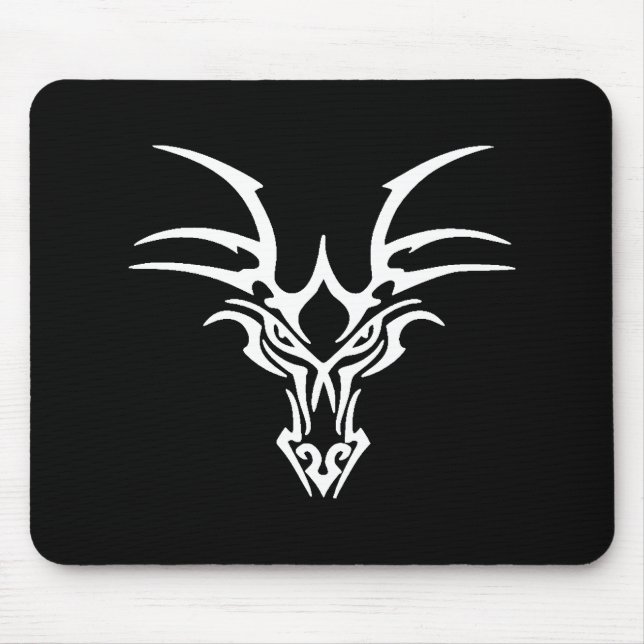 Celtic Dragon Design Mouse Pad (Front)