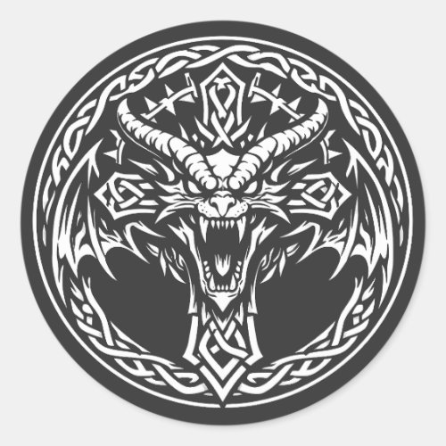 Celtic Dragon Emblem by BurnsInHell