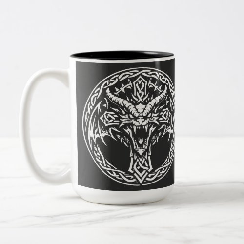 Celtic Dragon Emblem by BurnsInHell