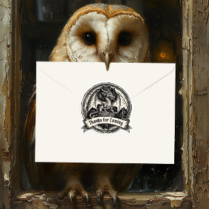 Celtic Dragon Fairytale Wedding Sticker Set