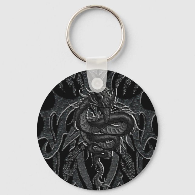 Celtic Dragon Keychain (Front)